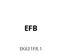 EFB 19" 1HE Steckdosenleiste 9 x UTE ohne Schalter Alu/sw