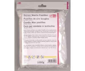 Efco Bougie Cire Pastilles, 90% paraffine/10% stéarine, 1000 g