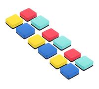 Effaceur Magnétique Lot de 12 Pcs pour Tableau Blanc en Eva