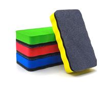 Effaceur Tableau Blanc, Brosse Tableau Blanc Magnetique avec épais, Effaceur Ardoise EVA Coloré Gommes Effaçables à Sec pour Maison Bureau L'école