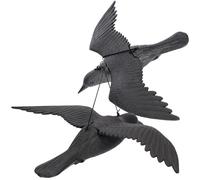 Effaroucheur d'oiseaux, en plastique, 30 x 12,5 x 10 cm, convient à tous les oiseaux, éloigne différentes espèces d'oiseaux, non toxique et résistant aux intempéries