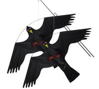 Effaroucheurs d'oiseaux - 2 pièces - 7 mètres - Noir - Nylon