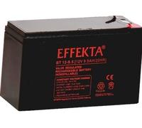 Effekta AGM Batterie type BT12-9,5 12 V 9,5 Ah Connexion 6,3 mm