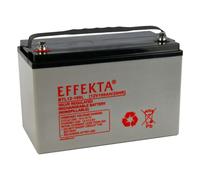 Effekta BTL 12-100L : batterie plomb-acide AGM 12V 100Ah – batterie VRLA sans entretien