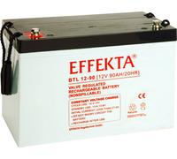 Effekta BTL 12-90 : batterie plomb-acide AGM 12V 90Ah – batterie VRLA sans entretien