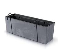 Effet Beton de cas d'Urbi W, Dimensions (mm) 580x180x195, couleur Marengo