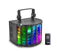 Effet de lumière derby Karma DJ LED250, 9 LEDS de 3W - Mode Strobe - Mode Auto, rythme de la musique, DMX, Télécommande