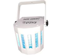 Effet lumière mini Derby LED - IBIZA LIGHT - DERBY-MINI - 4x3W RVBW - Boîtier blanc - Musique/Auto