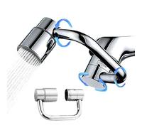 Efficacité Prolongateur De Robinet Pivotant - 1080 Degrés Rotatif Extension De Robinet | Pour Évier, Lavabo, Et Lave-Vaisselle Économiseur D'eau
