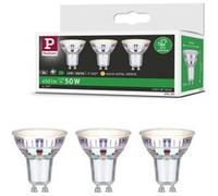Efficient-Line Standard 230 V Réflecteur LED GU10 Kit de 3 3x450lm 3x2,5W 3000K Argent Argent G