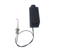 Effiency Ensemble d'allumage à impulsions rapide avec bouton poussoir électronique Pluse Allumage universel Générateur d'étincelles durable pour feux de fosse d'alimentation extérieure