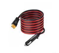 EffiFish Adaptateur chargeur de voiture xt60 12 V-24 V 360 W pour | Sortie maximale de 360 W, entrée 12 V-24 V, compatible avec Ecoflow, pour anker, série River, noyau en cuivre pur