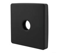 EffiFish Bride de douche décorative 9 cm pour dissimuler les espaces muraux | Acier inoxydable 304, résistant à la rouille, taille carrée de 9 cm, cache les espaces muraux, anneau en caoutchouc