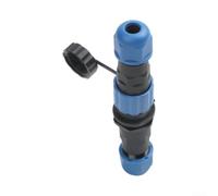 EffiFish Connecteur aéronautique étanche IP68 SD13 série adaptateur de câble d'alimentation circulaire mâle et femelle pour transmission de signal 2-7 broches (3 broches)