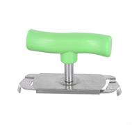 EffiFish Débouche-bocal Rotatif Multifonction En Acier Inoxydable, Ergonomique Pour Arthrite, Ouvre 2.5-10.2 Cm, Cuisine(green)