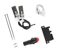 EffiFish Kit d'allumage de grille 42321 pour Weber Silver Gold, ensemble complet de fils d'électrode avec bouton poussoir pour une étincelle fiable