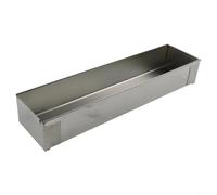 EffiFish Long moule à gâteau professionnel en acier inoxydable 40 x 10 cm - Répartition homogène de la chaleur pour cheesecakes et terrines (A)