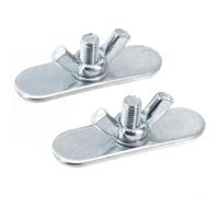 EffiFish Lot de 2 tendeurs papillon en acier inoxydable pour climatiseur mobile, fixation de déflecteur
