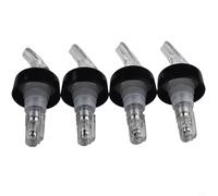 EffiFish Lot de 4 becs verseurs rapides 30 ml Optique pour doseur d'alcool pour bouteilles de bar à débit contrôlé Distributeur de vin Cocktail Blanc