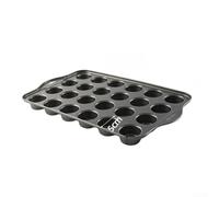 EffiFish Moule à muffins carré à 12 trous en acier au carbone anti-adhésif pour la cuisson de gâteaux géants, brownies - 32,9 x 20,5 cm (C)