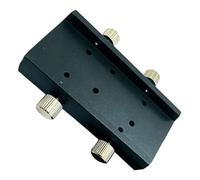 EffiFish Support de module en alliage d'aluminium de 33 mm avec boutons de verrouillage pour dissipateur thermique, finition sablée oxydée, angle réglable