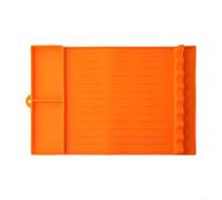 EffiFish Tampon en silicone pour barbecue Weber | Tapis de spatule résistant à la chaleur avec 6 emplacements et tapis d'égouttement, organisateur antidérapant pour barbecue