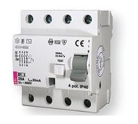 EFI-P4 63A/ 30MA/A INTERRUPTEUR DIFFÉRENTIEL 63A 4P 4M 002061513