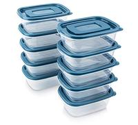 EFISH 10pcs Boîte Rectangulaire En Plastique Avec Couvercle,Boîte De Stockage Des Aliments,Ensemble De Conteneurs,Stockage Des Aliments,Conteneur De Nourriture