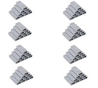 EFISH 8000PCS No.10 - Mini agrafes - 8 paquets (plus petites que les la norme agrafes)