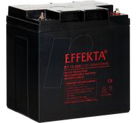 EFKTA BT12-28S - Batterie plomb feutre, AGM, 12 V, 28 Ah