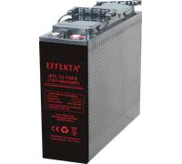 EFKTA BTL12-110 - Batterie plomb feutre, AGM, 12 V, 110 Ah, terminal avant