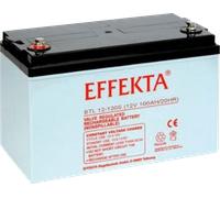 EFKTA BTL12-120S - Batterie plomb feutre, AGM, 12 V, 120 Ah