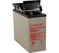 EFKTA BTL12-55FL - Batterie plomb feutre, AGM, 12 V, 55 Ah, terminal avant