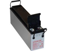 EFKTA BTL12-90F - Batterie plomb feutre, AGM, 12 V, 90 Ah, terminal avant