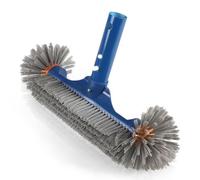EFUTURETIME 32cm Brosse Piscine Ronde Détachable pour Fond et Parois | Balai, pour Piscines, Salles de Bain, Marches (sans Manche)