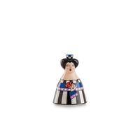 Egan Cloche Reine Les Tournantes Bleu 7 x 10 - Céramique - Mariage - Suspendu