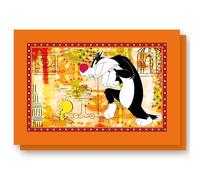 Egan Lot de 2 Sets de Table en Coton Titti & Silvestro 45 x 30 cm