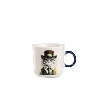 Egan Mini Human Essence Tasse en porcelaine fine élégante et durable pour thé et boissons chaudes Passe au lave-vaisselle et au micro-ondes Cadeau unique pour les femmes et les amoureux 80 ml