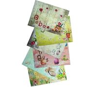 Egan Onnis bfo63/07 X Serviettes en Papier Serviettes Motif américain, Lot de 12, Couleurs Assorties