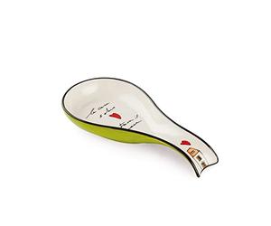 Egan Repose-notes Collection Le Casette. Objet réalisé en porcelaine de couleur verte. Dimensions : 21 x 10 cm. La référence est 192004