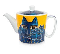 Egan Théière Laurel Burch bleue