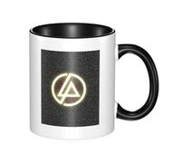 Egenedcemre Lin-kin Rock *Park- Chester Singer Benning*ton Mug à café en céramique avec impression graphique fantaisie Tasse à café tasse à thé pour les amateurs de musique femmes hommes filles 330 ml