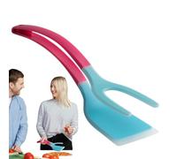 Egg Flipper | 2 In 1 Toaster Tong | Ergonomic Handle Kitchen Cooking Utensi