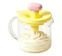 Egg Mixing Cup, Stir Egg Cup, Clear Hand Press-Type Kitchen Gadget
