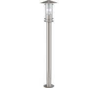 Eglo 30188 Lisio Lampadaire d'extérieur Ø 17,5cm acier inoxydable clair