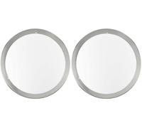 Eglo 82942 Plafonnier, Métal, E27, Weiß (Lot de 2)