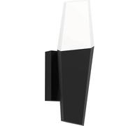 Eglo 900682 FARINDOLA E27 Applique extérieure/plafonnier Noir Blanc IP44
