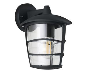 Eglo 93098 Lanterne, Aluminium, E27, Noir