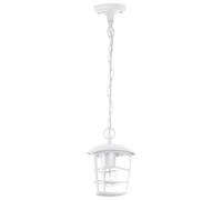 Eglo 93402 Lanterne Pendante Aluminium, E27, Transparent