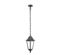 Eglo 93455 Navedo Lampe à suspendre d'extérieur Ø 23cm noir patine argentée claire